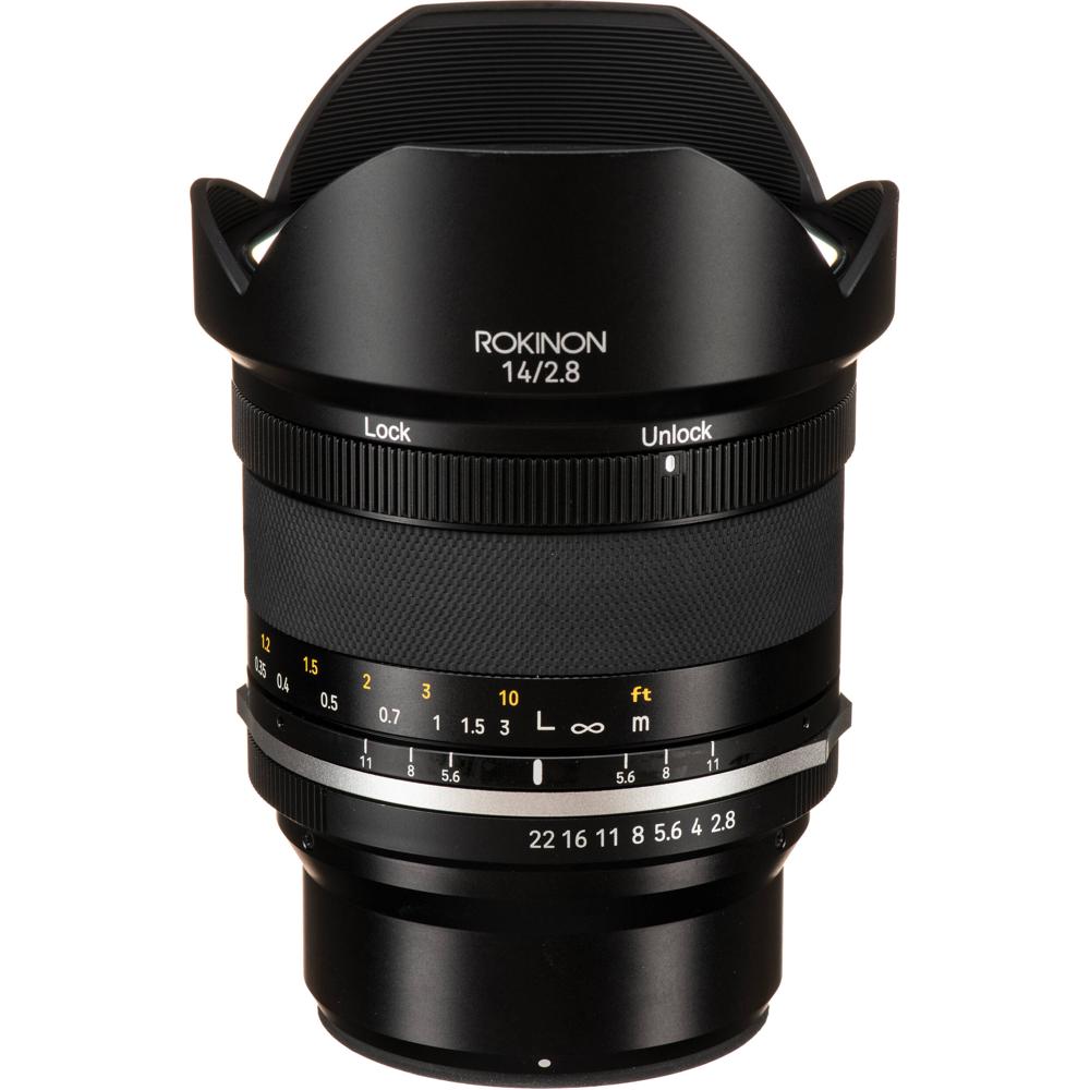 Rokinon 14mm f/2.8 Series II Lente Ultra Gran Angular para Micro Cuatro Tercios, Apertura