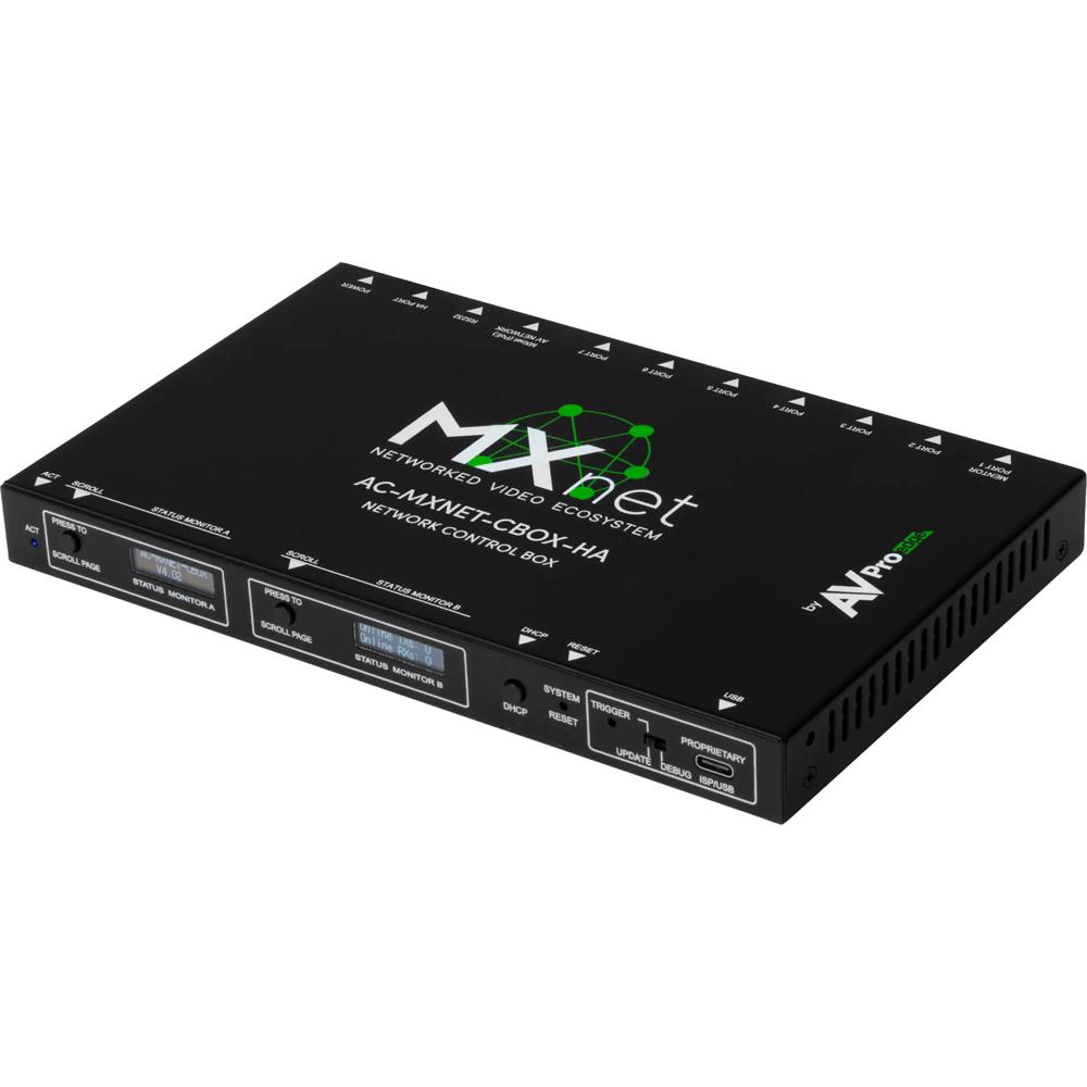 AVPro Edge MXnet 1G Control Box - Interfaz de Gestión Centralizada, Conexiones LAN Aislad