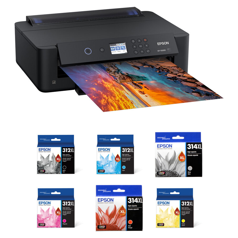 Epson Expression Photo HD XP-15000 Impresora Inkjet 5760 x 1440 dpi, 6 Cartuchos T312XL Cl