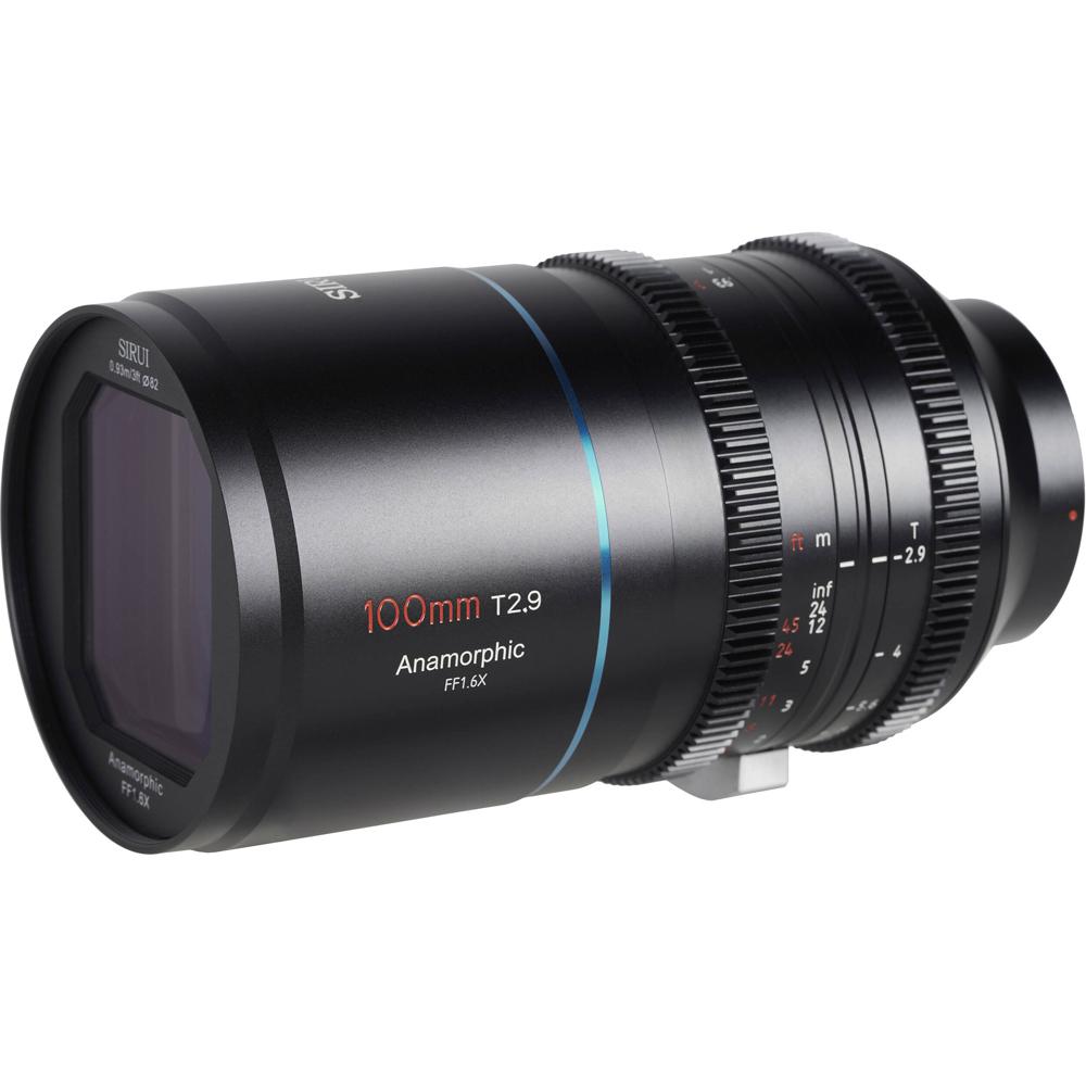 Sirui 100mm T2.9 1.6x Lente Anamórfica para Montura Nikon Z - Bokeh Ovalado, Efectos de R