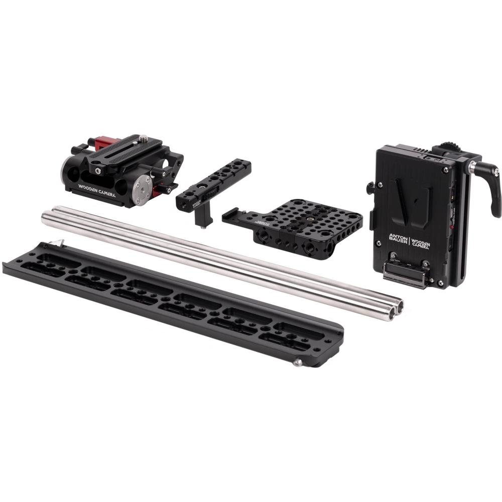 Wooden Camera Kit de Accesorios Unificado para Canon C70 (Pro, V-Mount) - Baseplate 15mm L