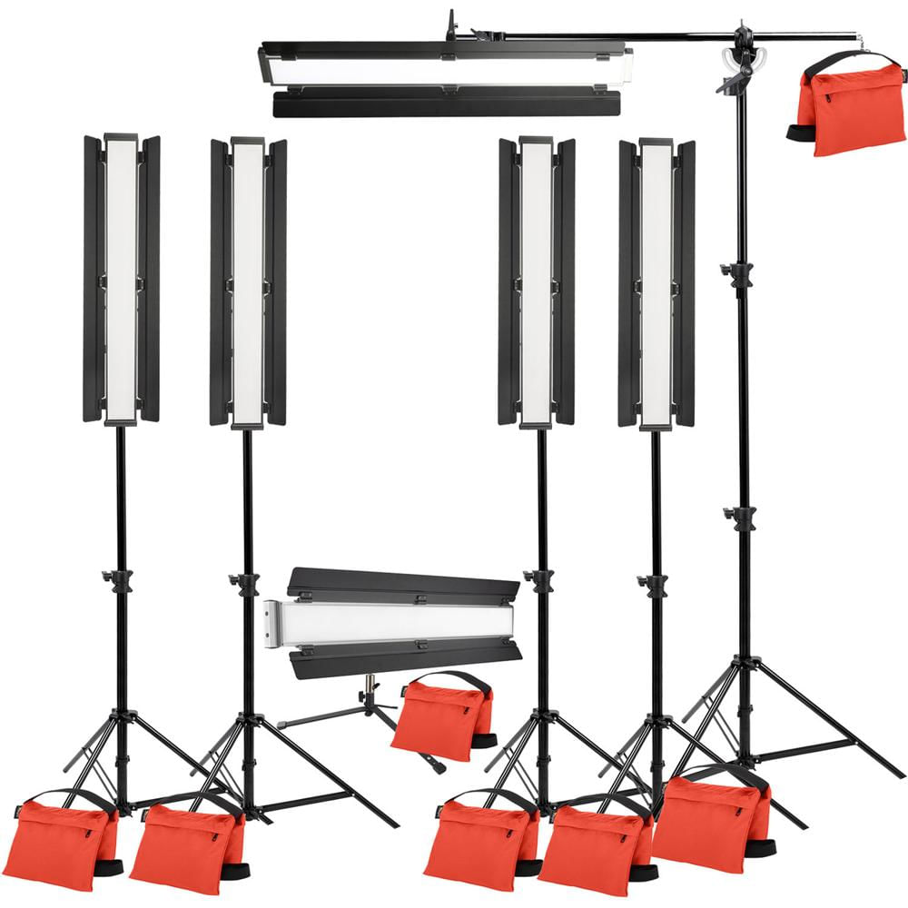 Genaray Kit de Iluminación Hex 36"" con 6 Luces LED y Soportes