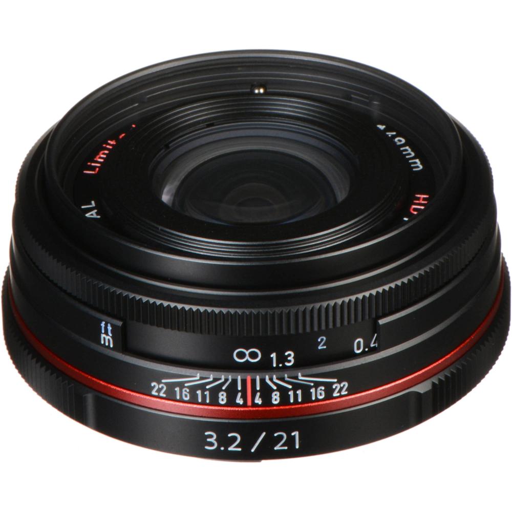 Pentax Lente HD DA 21mm f/3.2 AL Limited - Pancake, Montura K, Recubrimiento HD