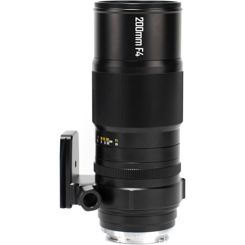 Mitakon Zhongyi 200mm f/4 1x Macro Lens para Hasselblad X - Apochromatic, 9 Lamas de Diafr