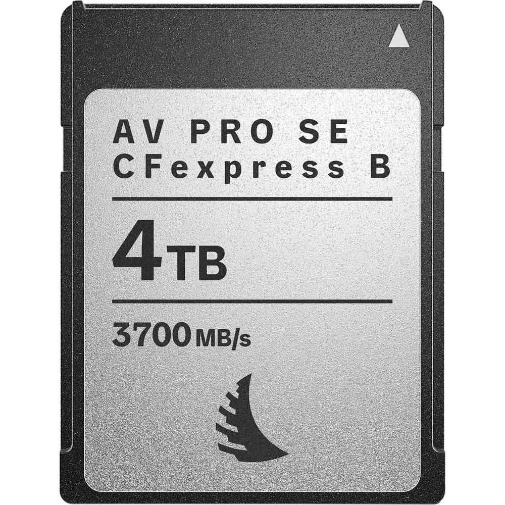 Angelbird CFexpress v4 Type B 4TB AV PRO SE Memory Card - 3700 MB/s Read, 3500 MB/s Write,