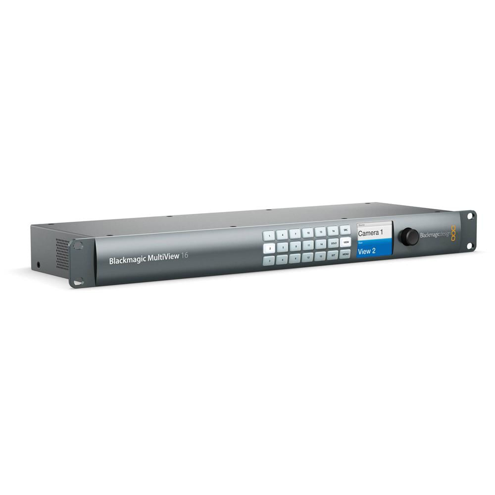 Blackmagic Design MultiView 16 - Con 16 Entradas 6G-SDI, Salidas HDMI y SDI, Soporta SD, H
