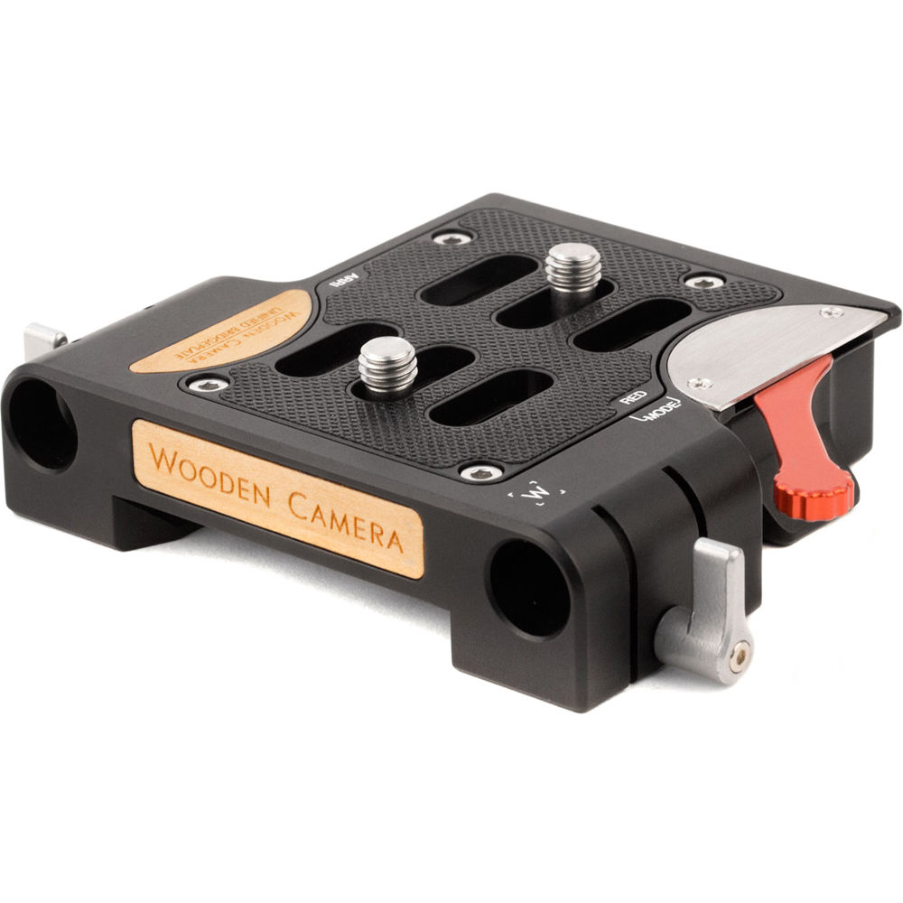 Wooden Camera Bridgeplate Unificado 15mm Studio - Compatible con ARRI y RED