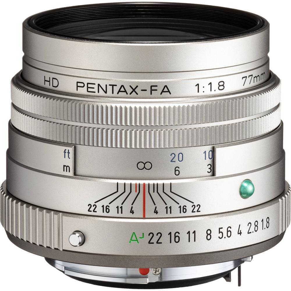 Pentax HD Pentax-FA 77mm f/1.8 Limited - Lente K-Mount para Formato Full-Frame, Abertura f