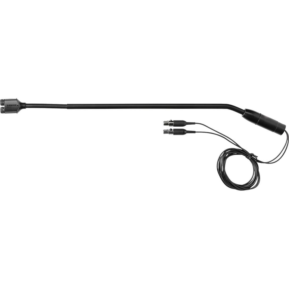 Shure Microflex MX415DUAL/C Micrófono Gooseneck Doble Cardioide de 15"" con Preamplificado
