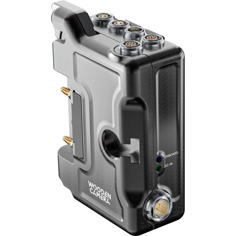 Wooden Camera D-Box Gold Mount para RED KOMODO-X - Distribución de Energía, Conexiones D