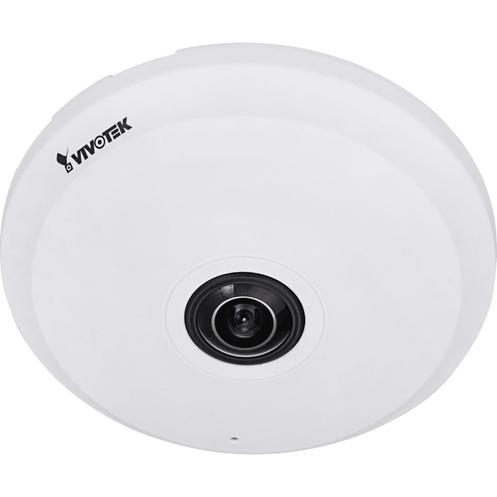 Vivotek FE9191-H-v2 Cámara Dome Fisheye de Red 12MP con Lente Fija de 1.22mm y Visión Pa