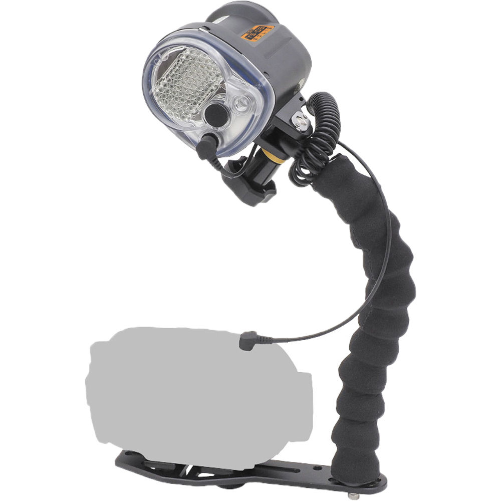 Sea & Sea YS-03 Sistema de Iluminación Submarina Universal - Estroboscopio, Cable de Fibr