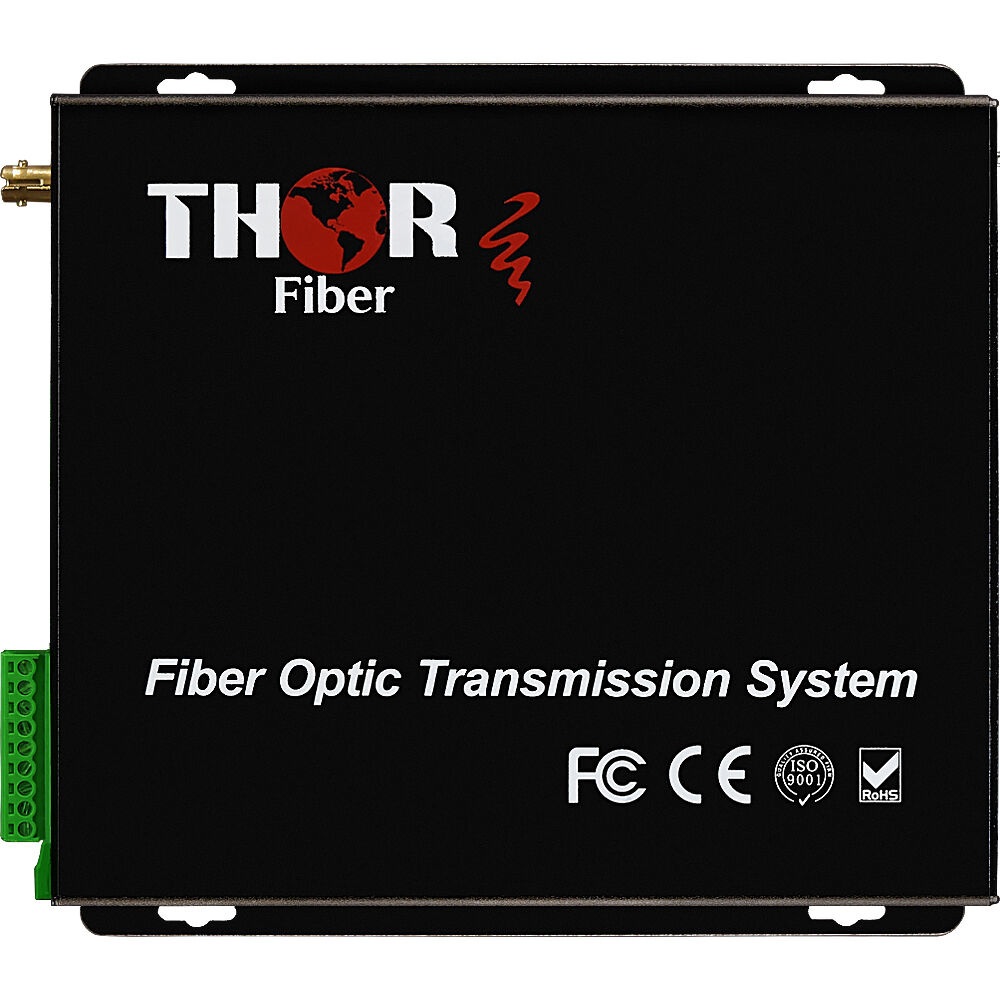 Thor Kit Transmisor y Receptor de Audio Analógico sobre Fibra Óptica de 2 Canales - Sopo