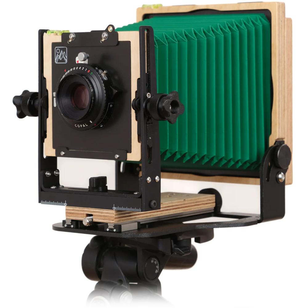 Intrepid Cámara 4 x 5 View Camera Verde - Compacta y Ligera, Extensión de 11.8""