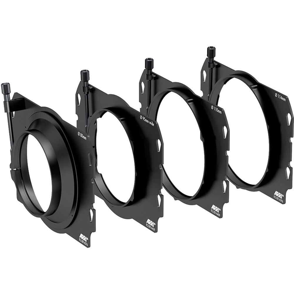 ARRI LMB 4x5 Clamp Adapter Set Basic - Set de 4 Adaptadores para Barriles de Lente de 80/9
