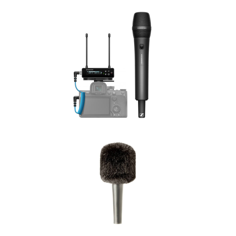 Sennheiser EW-DP 835 SET Micrófono Inalámbrico Digital de Mano con Cápsula Dinámica Ca