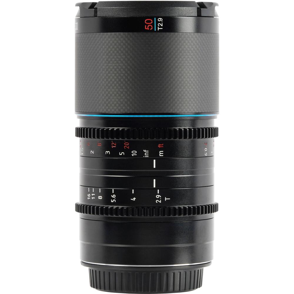 Sirui Saturn 50mm T2.9 1.6x Lente Anamórfica de Carbono para Nikon Z