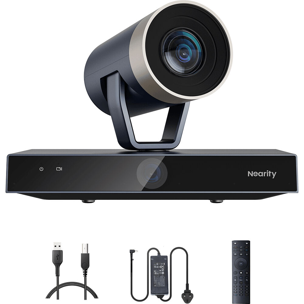 Nearity V540D Cámara PTZ Dual-Lente UHD 4K con Zoom Híbrido de 40x y Salida NDI|HX