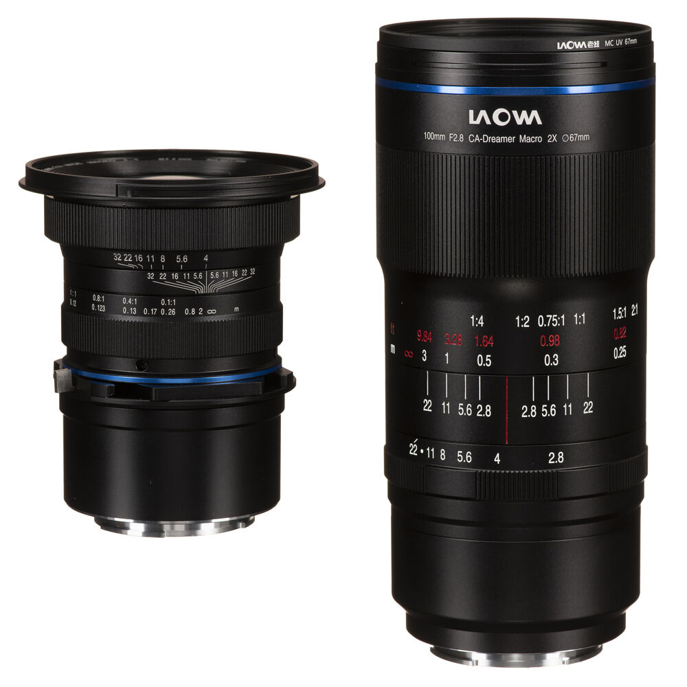 Venus Optics Kit de Lentes Macro 15mm f/4 y 100mm f/2.8 para Sony E