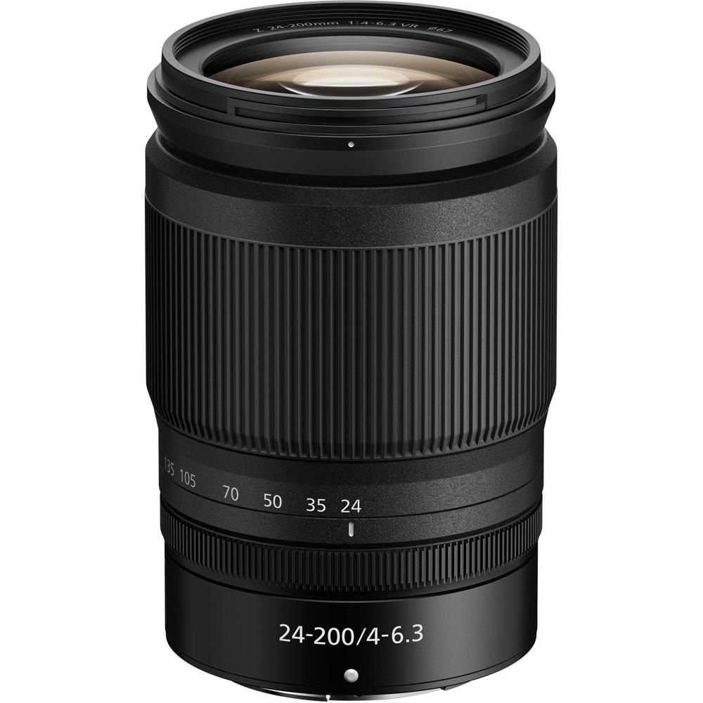 Nikon NIKKOR Z 24-200mm f/4-6.3 VR Lens - Zoom de 8.3x, Estabilización de Imagen, Sellado