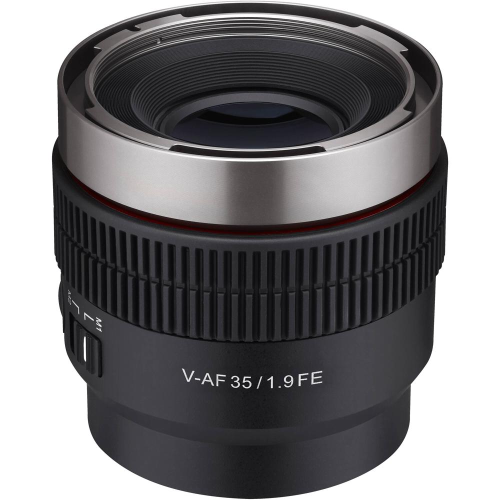 Rokinon Cine AF 35mm T1.9 FE Lens - Montura E, Apertura T1.9, Soporte 8K, Compacta y Liger