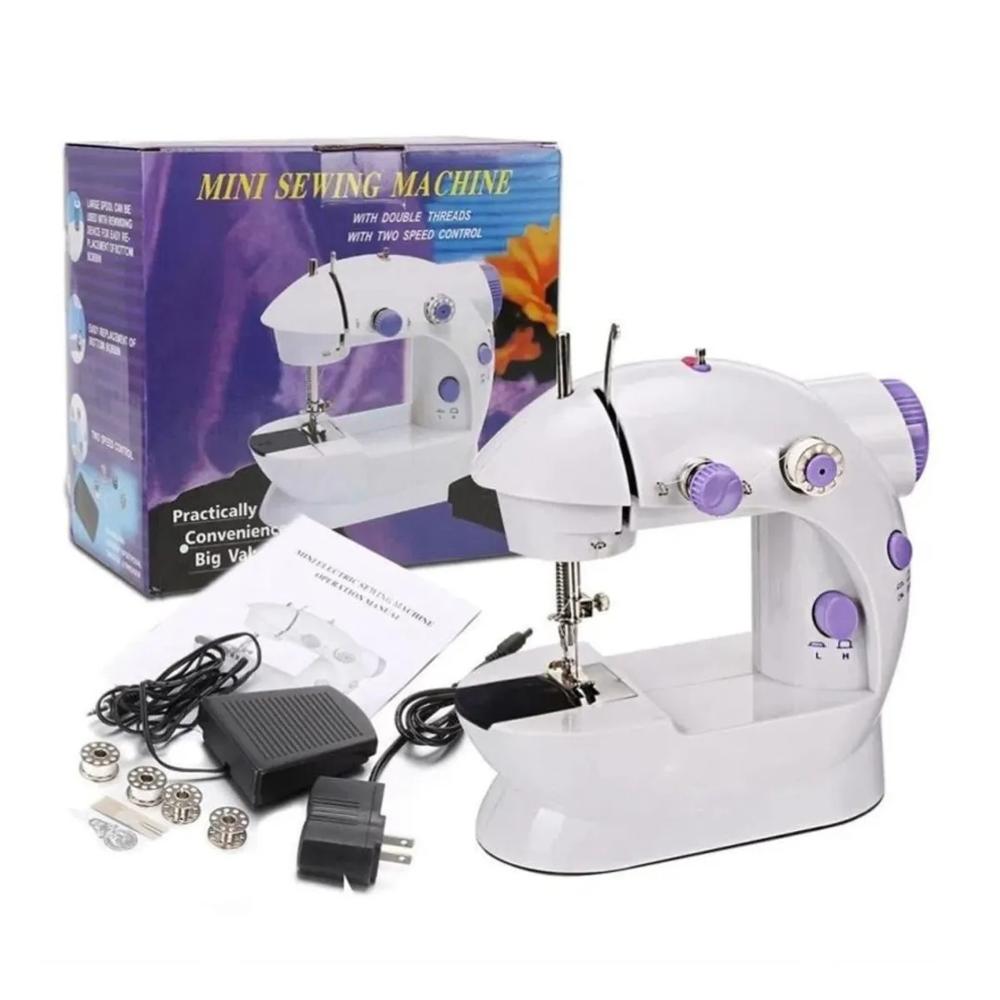 MINI MÁQUINA DE COSER PORTATIL SM-202A