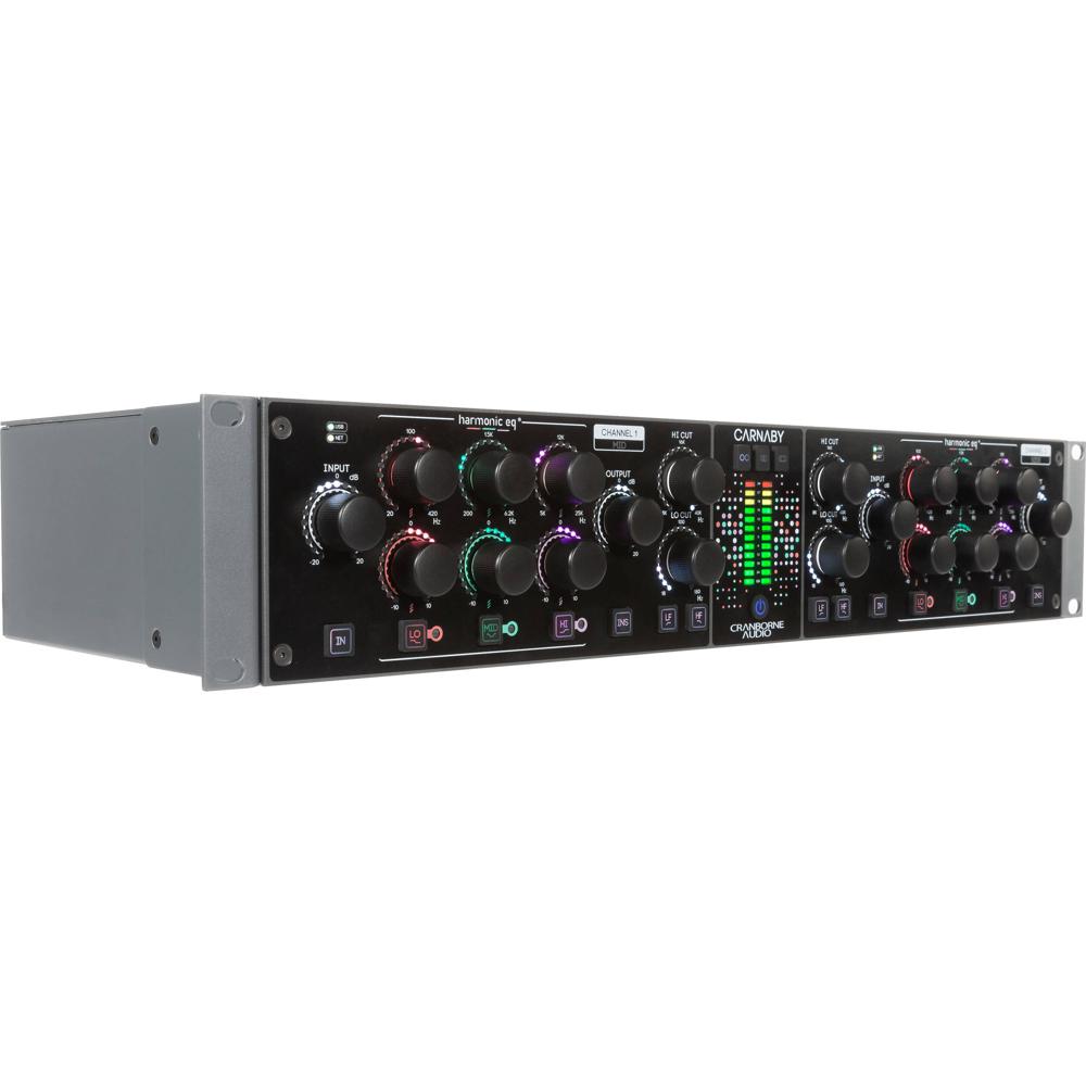 Cranborne Audio Carnaby HE2 Ecualizador Armónico de 2 Canales 3-Bandas con Control USB y