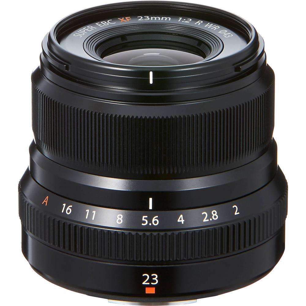 FUJIFILM XF 23mm f/2 R WR - Lente Prime Gran Angular, Abertura f/2, Sellado contra Climas