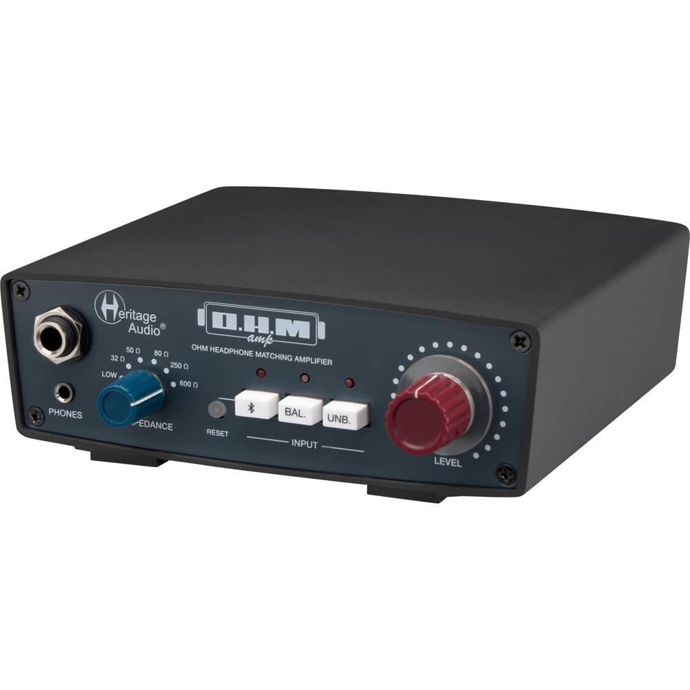 Heritage Audio O.H.M Amplificador de Auriculares con Bluetooth, Entradas Balanceadas y RCA