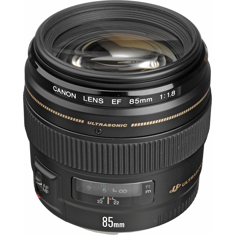 Canon EF 85mm f/1.8 USM Lente de Retrato con Motor Ultrasonico y Recubrimiento Super Spect