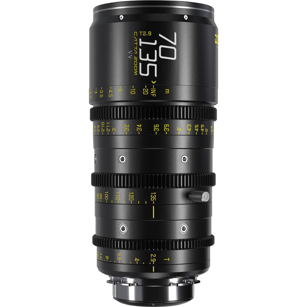 DZOFilm Catta Ace 70-135mm T2.9 Cine Zoom Lens PL/EF - Lente de Cine con Iris de 16 Palas