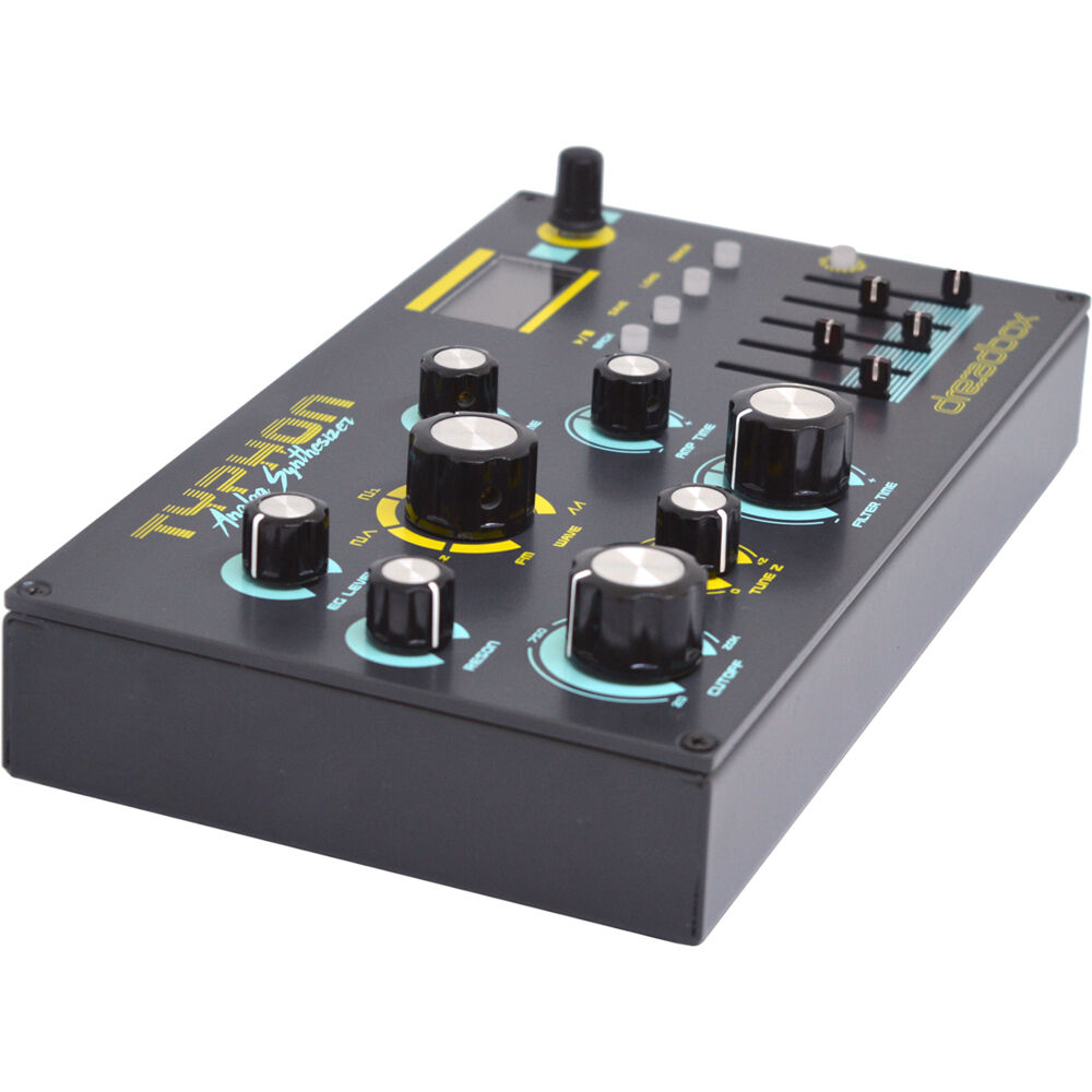 Dreadbox TYPHON Sintetizador Analógico Monofónico con 2 VCOs, Filtro Pasabajo de 24 dB y