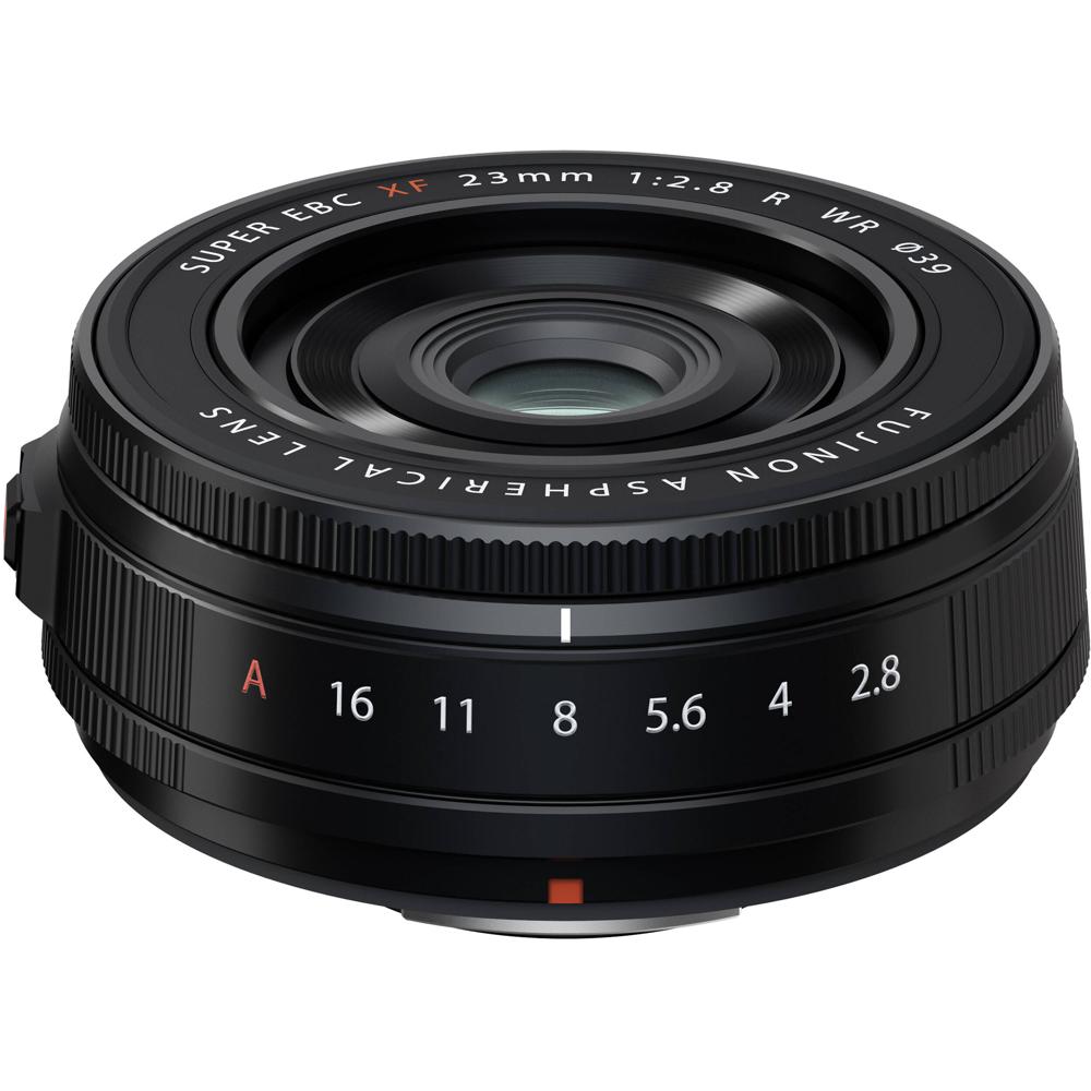 FUJIFILM XF 23mm f/2.8 R WR - Lente Compacta y Ligera, Apertura f/2.8, Construcción Resis