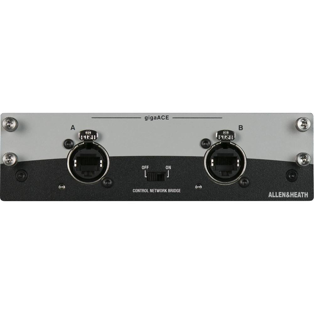 Allen & Heath gigaACE dLive/Avantis Tarjeta de Red de Audio 128x128 I/O a 96 kHz con Laten