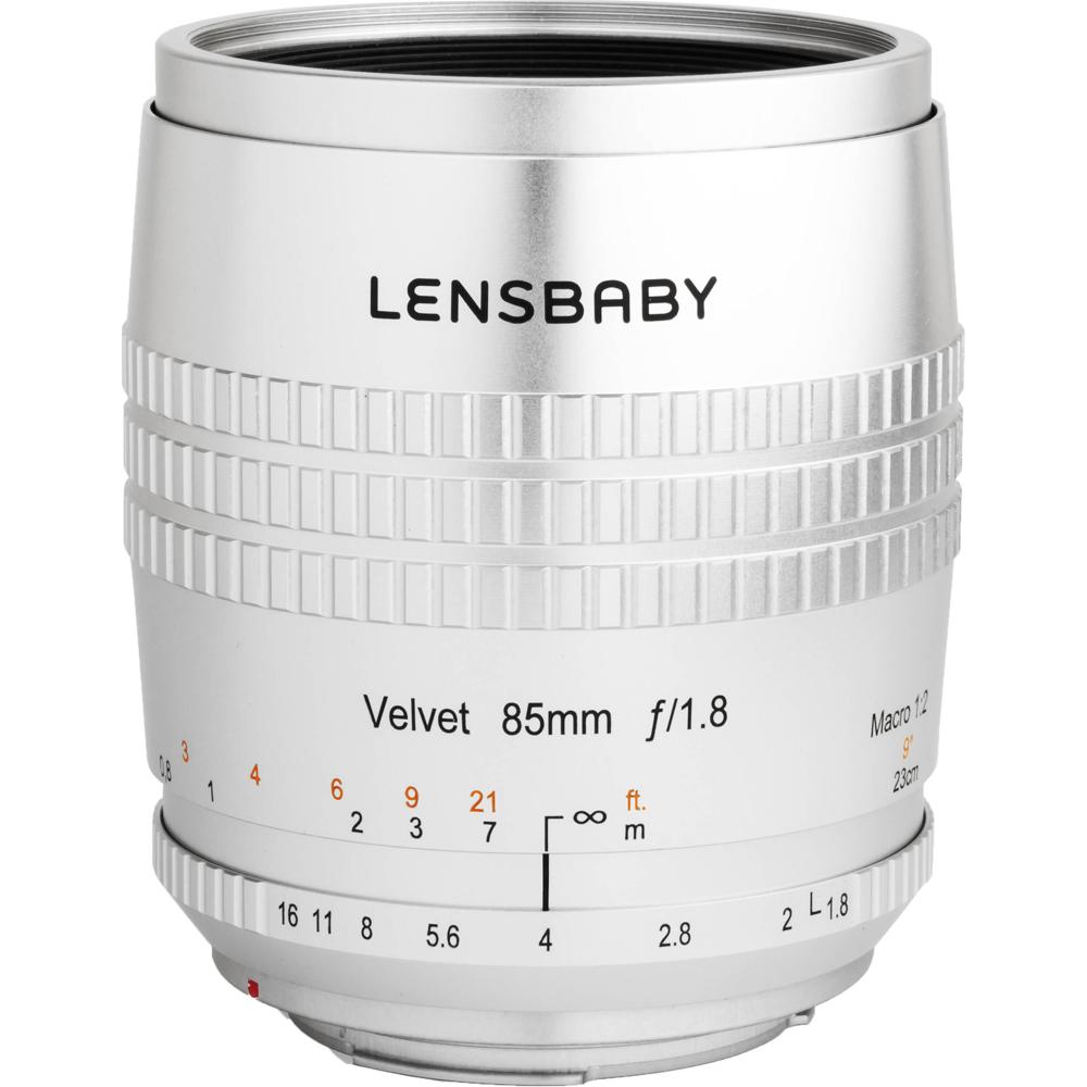 Lensbaby Velvet 85mm f/1.8 Lente para Canon EF - Efecto Glowing, Enfoque Manual, 12 Aspas