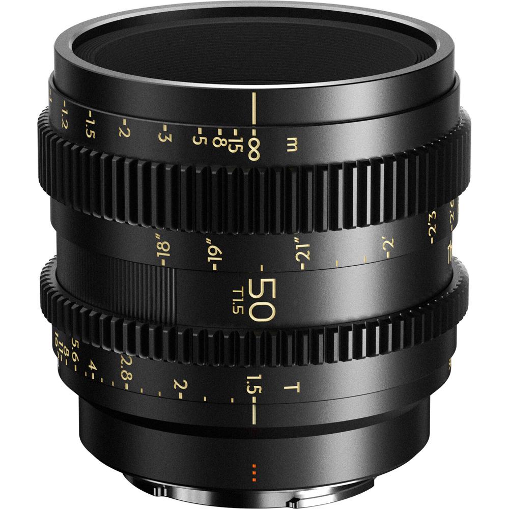 Thypoch Simera-C 50mm T1.5 Lente Cine para Montura Sony E - Rendimiento en Baja Luz, Diafr