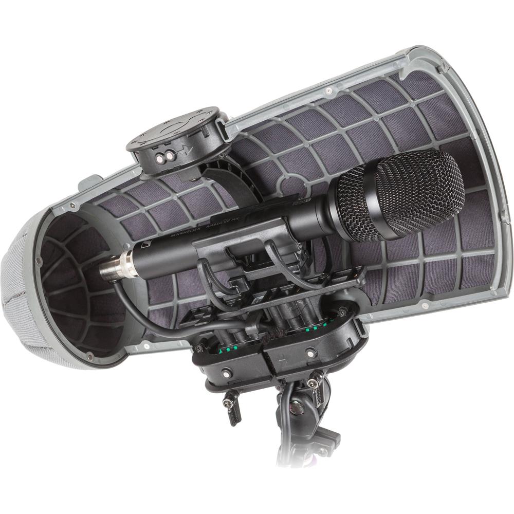 Rycote Sistema de Paraviento Stereo Cyclone Ambisonic 1 para micrófono Sennheiser AMBEO -