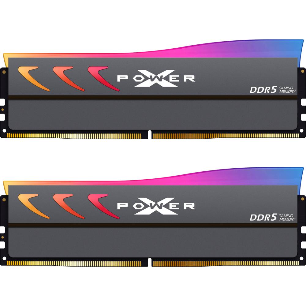 Silicon Power Memoria RAM DDR5 64GB Storm 6000 MT/s UDIMM con Disipador de Calor (2 x 32GB