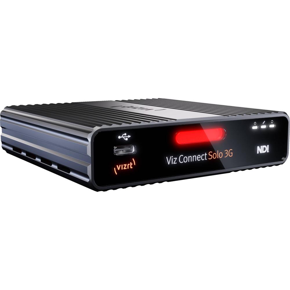 Vizrt Convertidor 3G-SDI a NDI Viz Connect Solo I/O - Soporte para video 1080p60, PoE y co