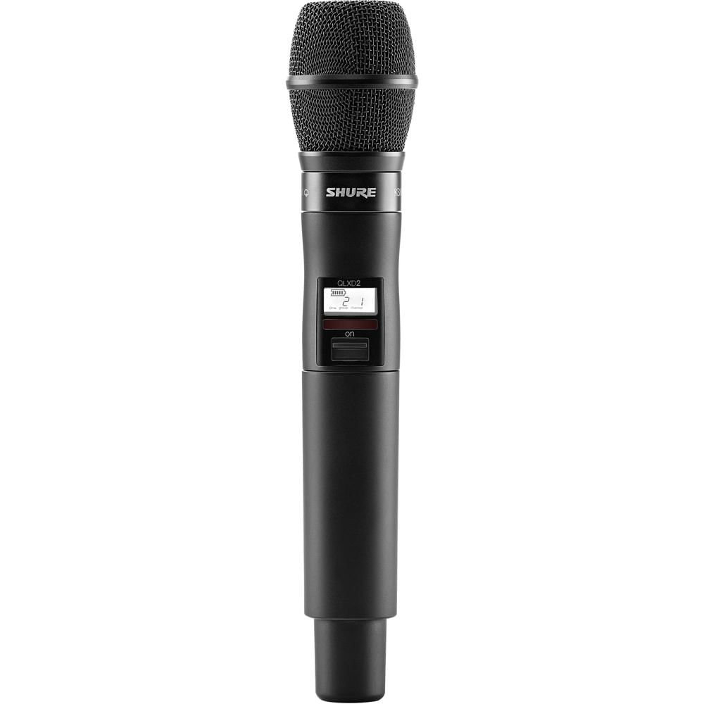 Shure QLXD2 KSM9 Micrófono Inalámbrico Digital de Mano con Cápsula KSM9, Patrón Polar