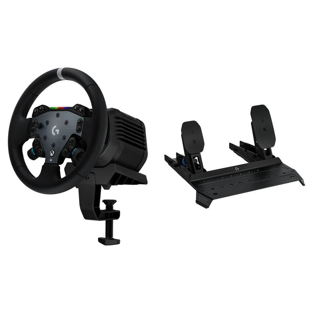 Logitech G RS50 Volante de Carreras con Pedales G RS - 11"" Rueda, 8 Nm de Torque Directo,