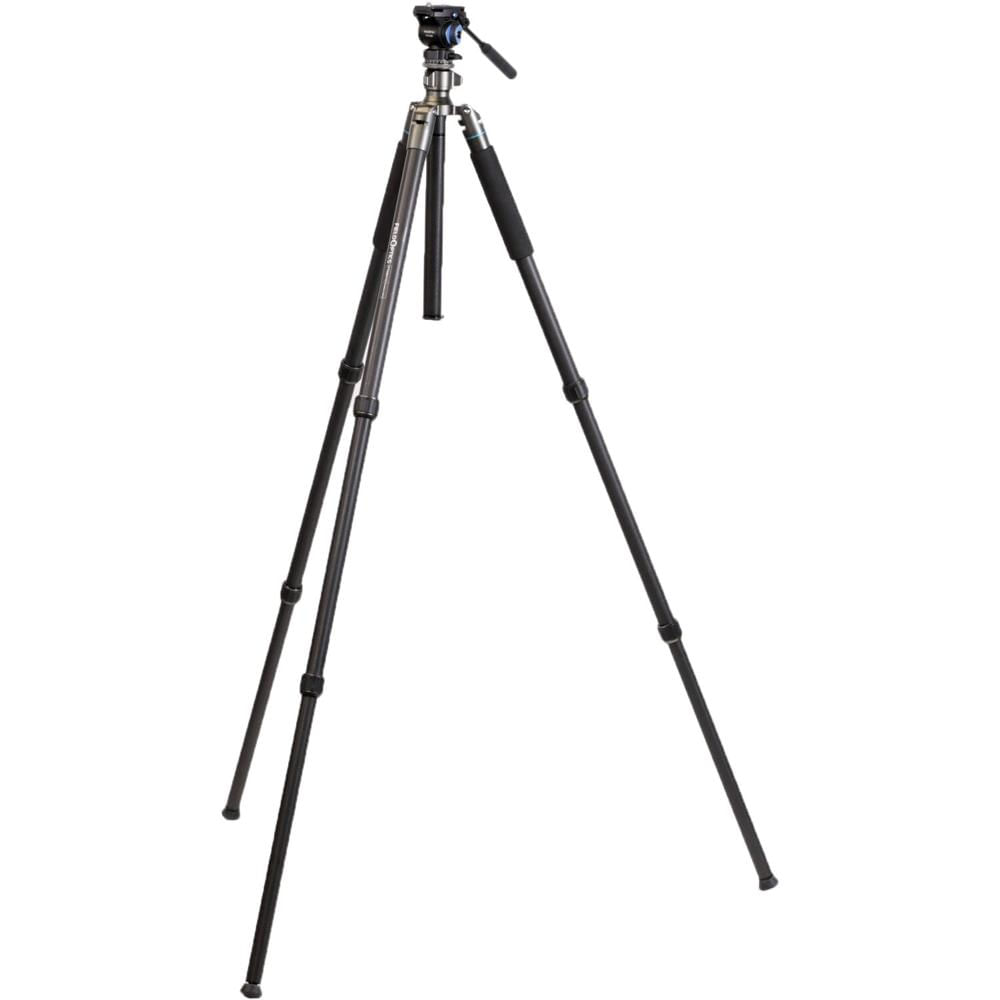 Field Optics Research ProMAX Ultra FVH-320 Trípode de Carbono con Cabezal de Video FVH-32