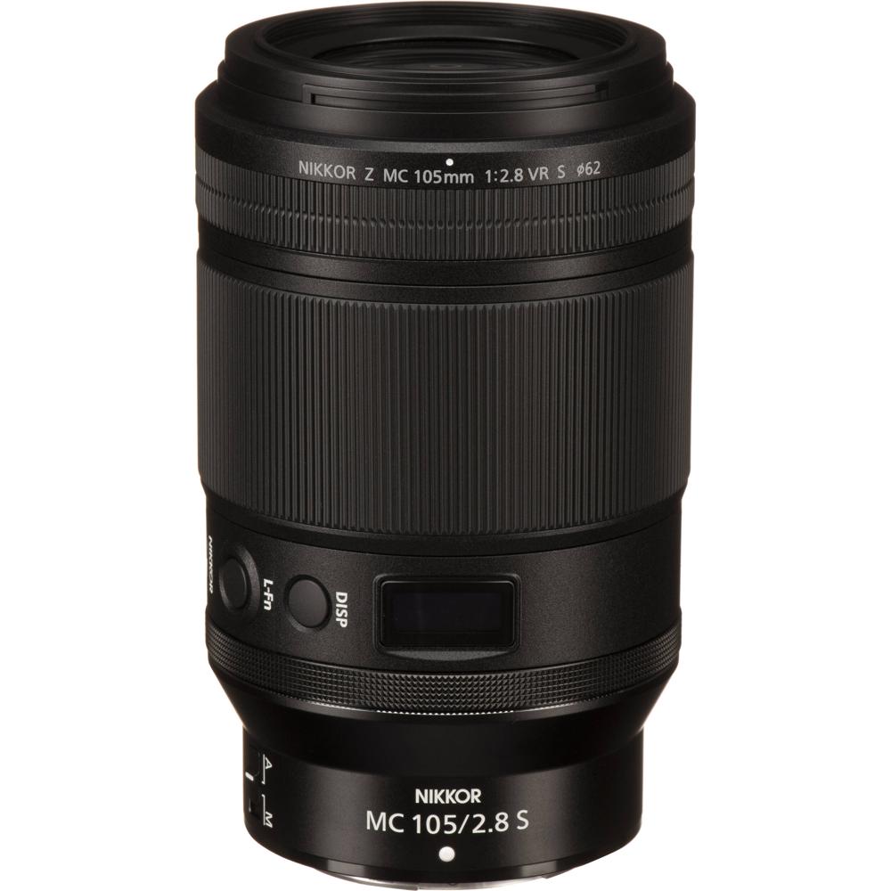 Nikon NIKKOR Z MC 105mm f/2.8 VR S Macro Lens - Lente Macro de 1:1, Estabilización de Ima