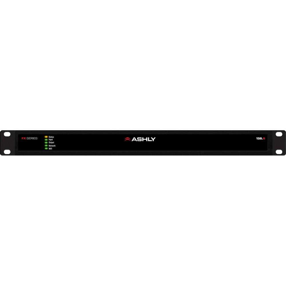 Ashly FX125.8 Amplificador de Instalación Multicanal de 8 Canales con DSP y WAP Integrado
