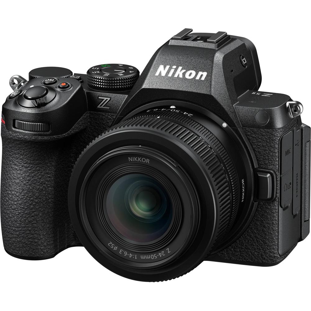 Nikon Z5 II Cámara Mirrorless con Lente NIKKOR Z 24-50mm f/4-6.3 - Sensor CMOS de 24.5MP,