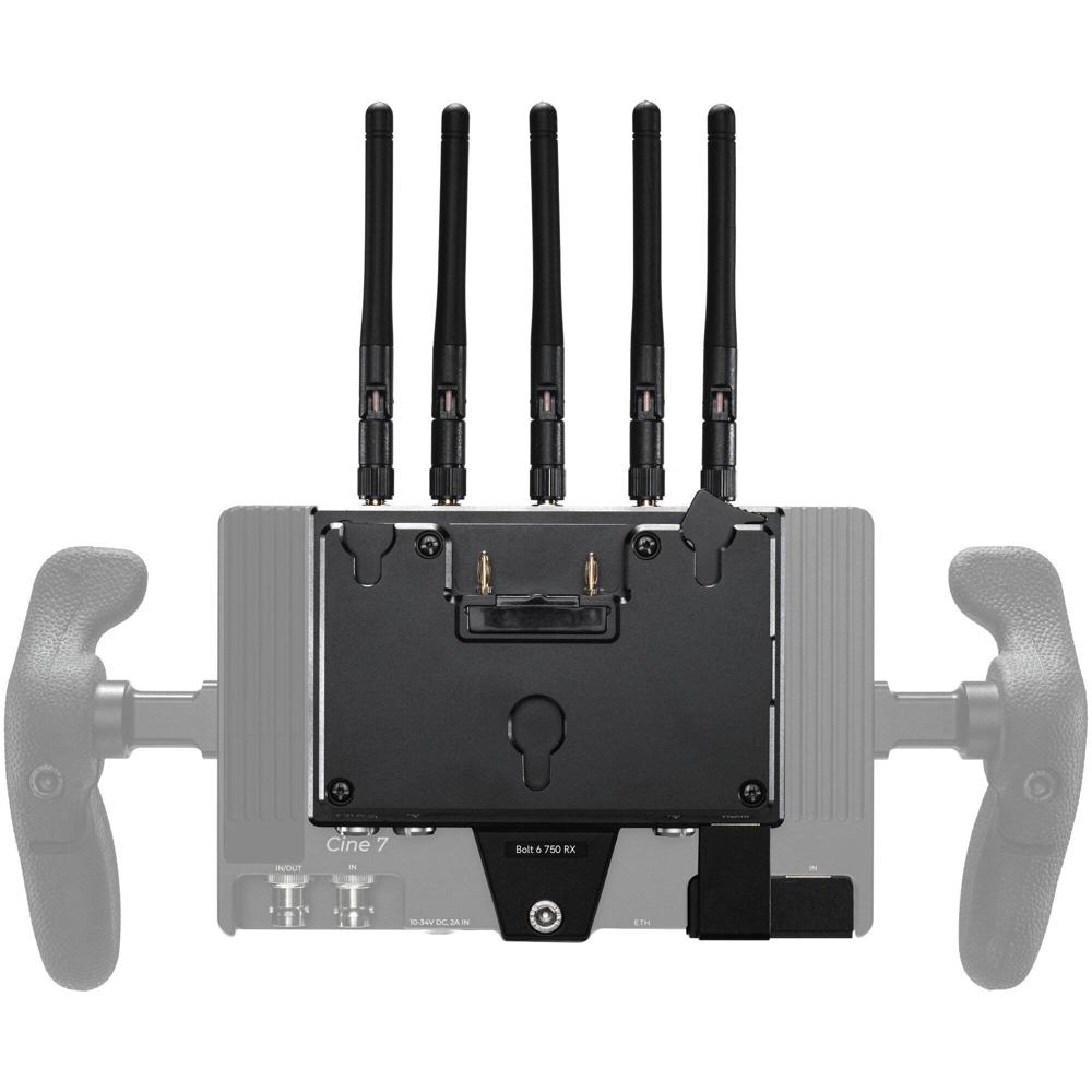Teradek Bolt 6 RX 750 Módulo de Monitor para Smart 7 Series (Gold Mount) - Recepción de