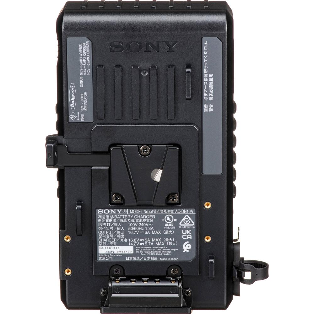Sony ACD-N10A Adaptador de Corriente/ Cargador V-Mount 100W con Salida XLR de 4 Pines