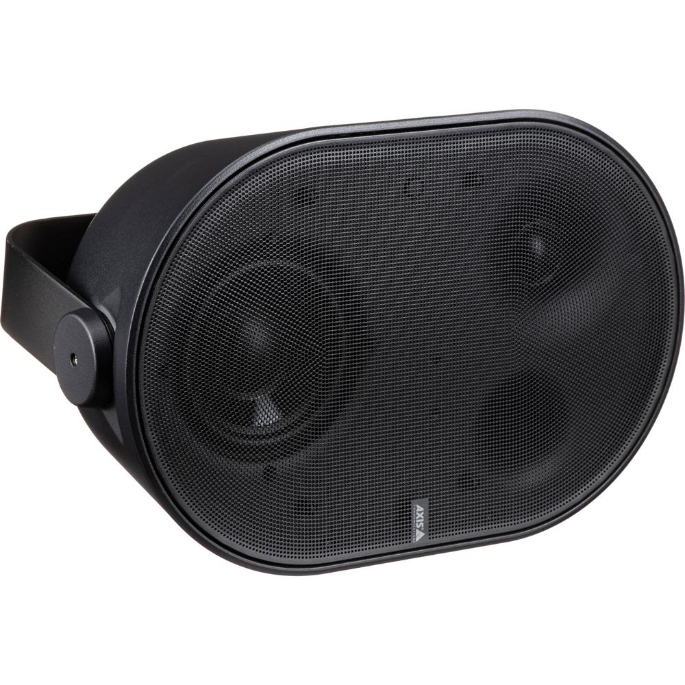Axis C1110-E Altavoz de Red Activo 4"" con PoE, Color Negro, Instalación Fácil, Soporte d