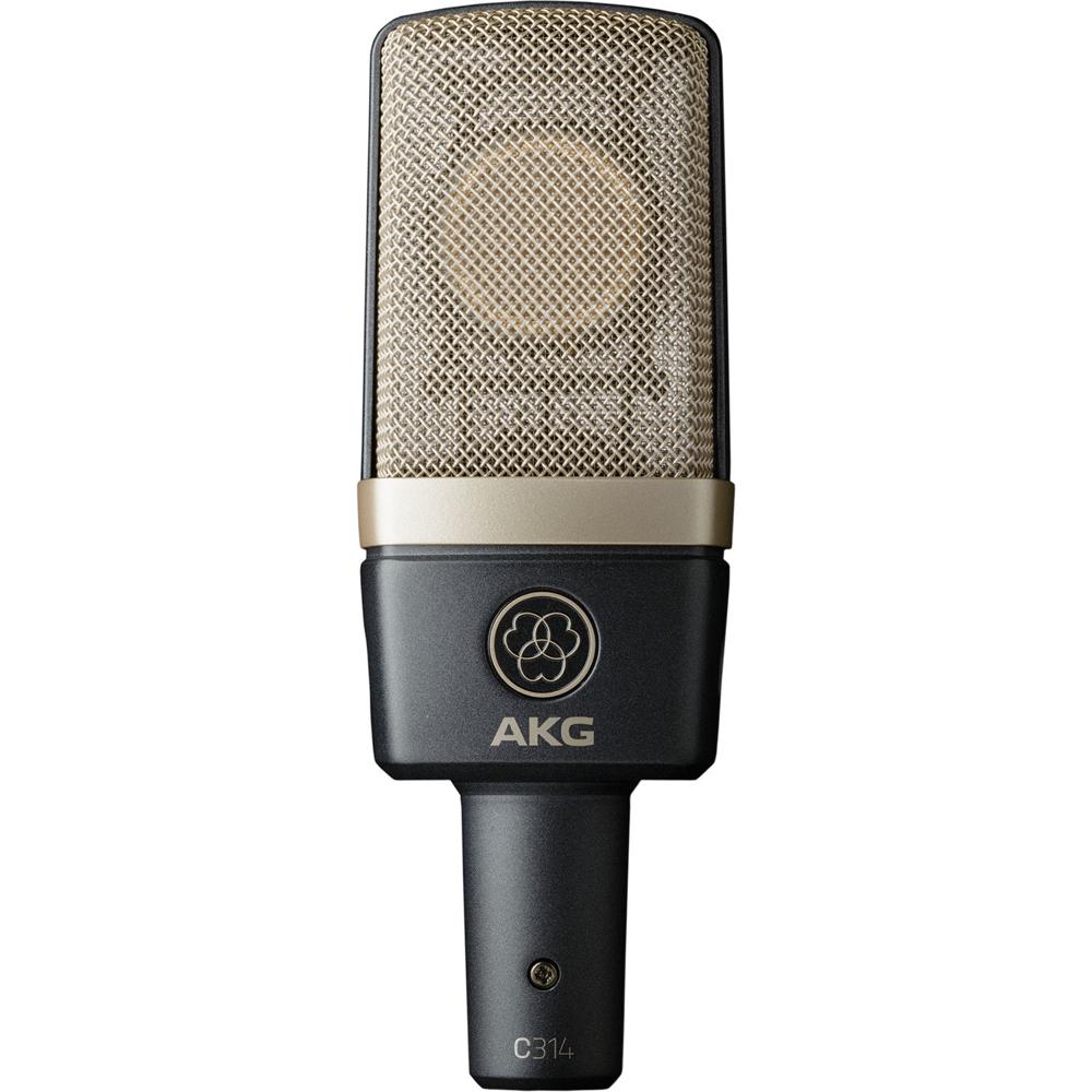 AKG Micrófono de Condensador de Diafragma Grande C314 - Cuatro Patrones Polares Seleccion