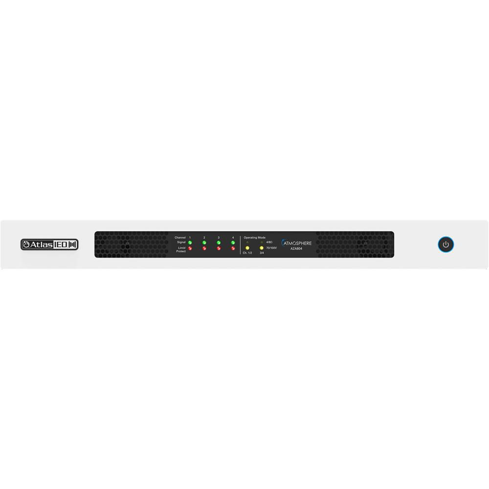 AtlasIED Amplificador de Potencia Atmosphere 800W 4 Canales, 200W por Canal, Clase AB, Con